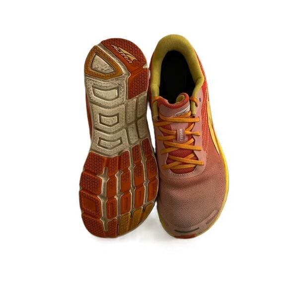 Altra Rivera 2 Running Shoes Women's Pink‎ Orange Yellow Size 8 Lightweight - Picture 5 of 6